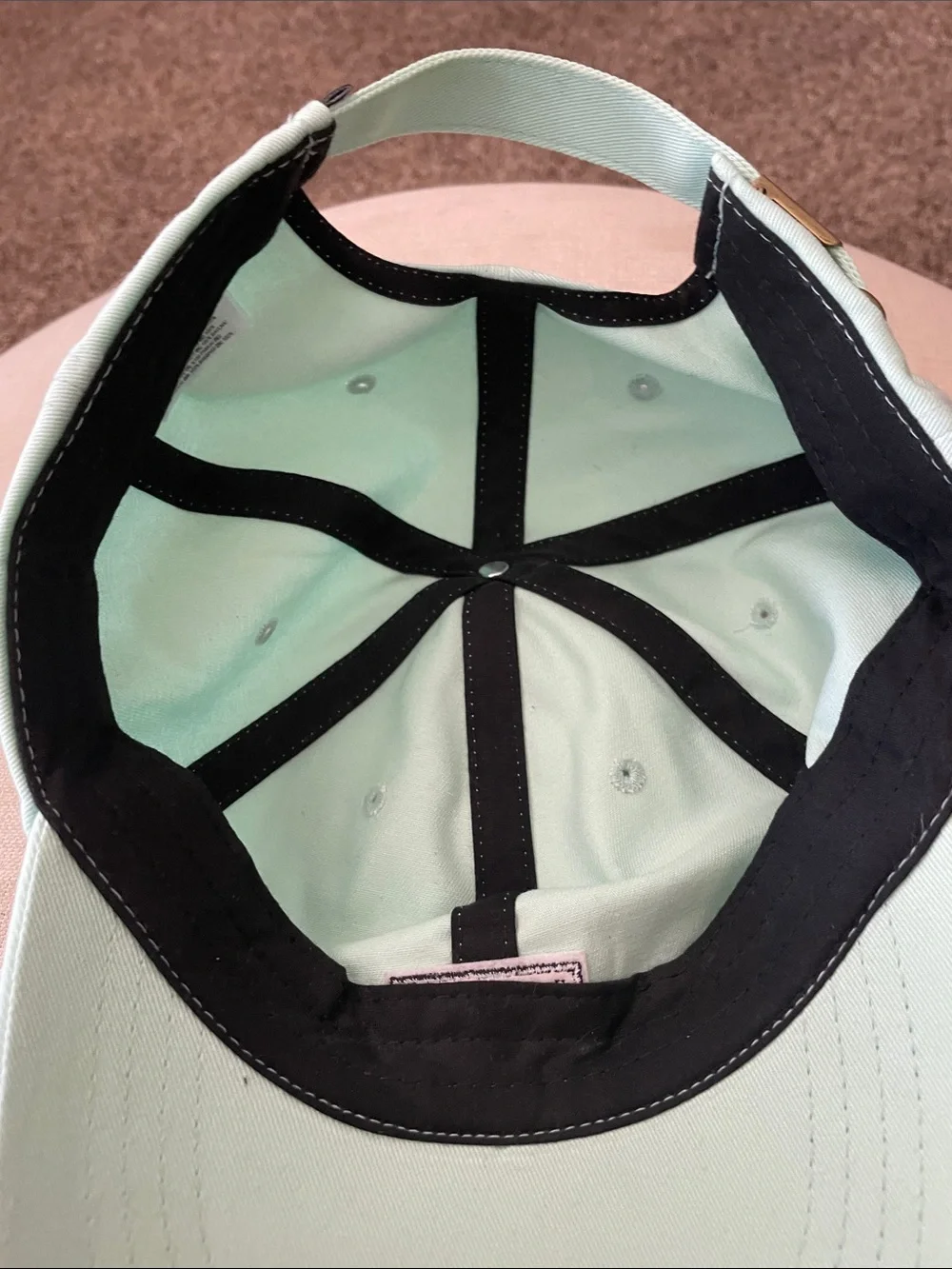 Vans Mint Green Logo Baseball Cap